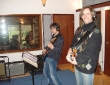 Martini & Tim spielen die CD ein