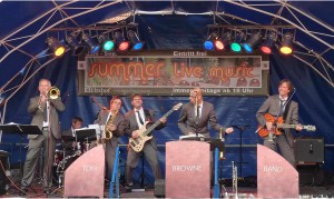 Tom Browne Partyband im Eltzhof in köln-Wahn, NRW